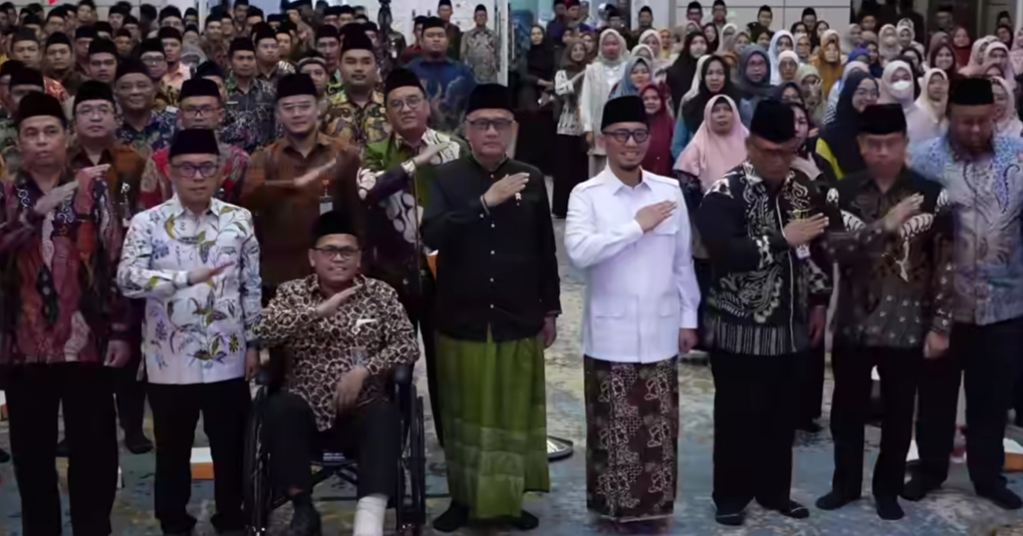 KEMENHAJ RI GELAR ACARA ISTIGHOTSAH  DALAM RANGKA HUT RI KE 81