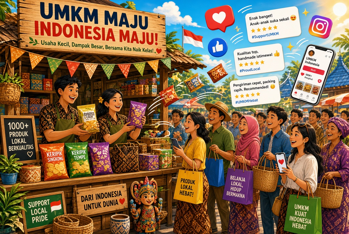 Tips n Trik bagi Pelaku UMKM Membuat Produknya Diserbu Pembeli